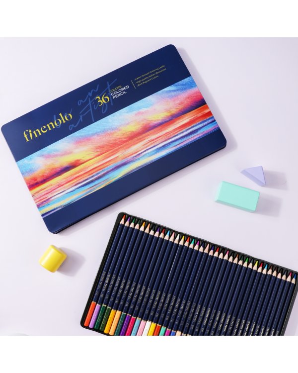 Карандаши цветные Finenolo, 36 цветов