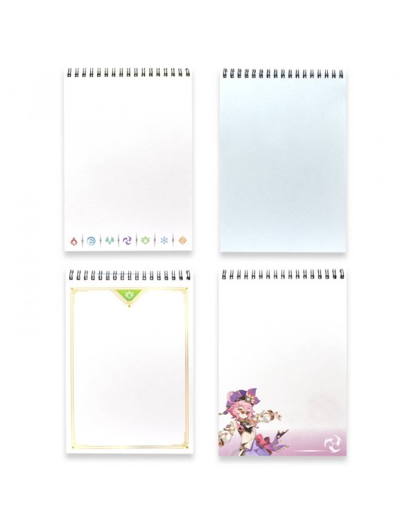 Геншин. Творческий блокнот Таинственные секреты, А5