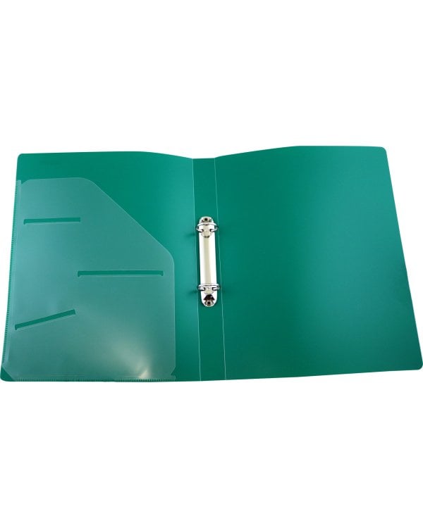 Папка на кольцах Marandi, A4, аквамариновая