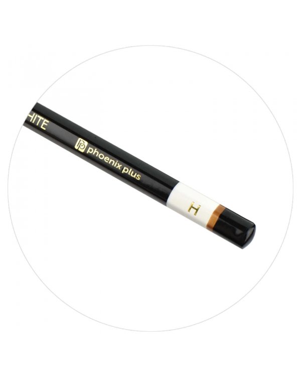 Карандаш чернографитный Жираф, H