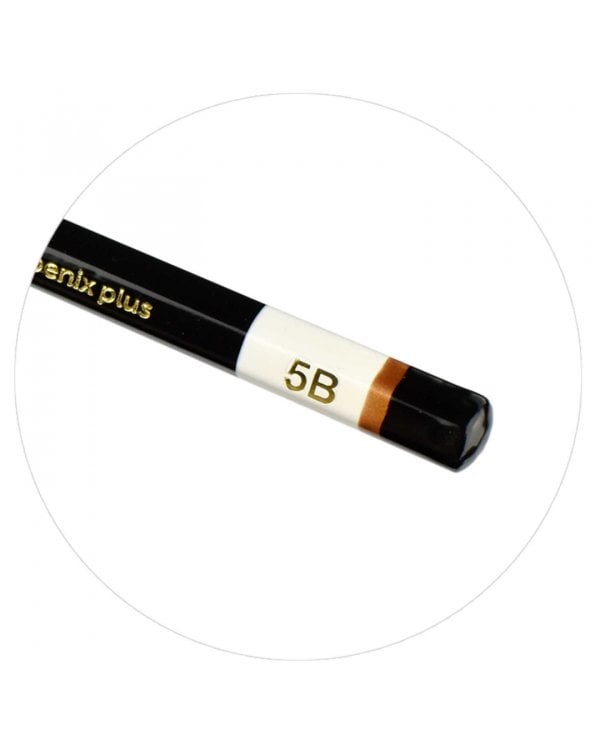 Карандаш чернографитный Жираф, 5B