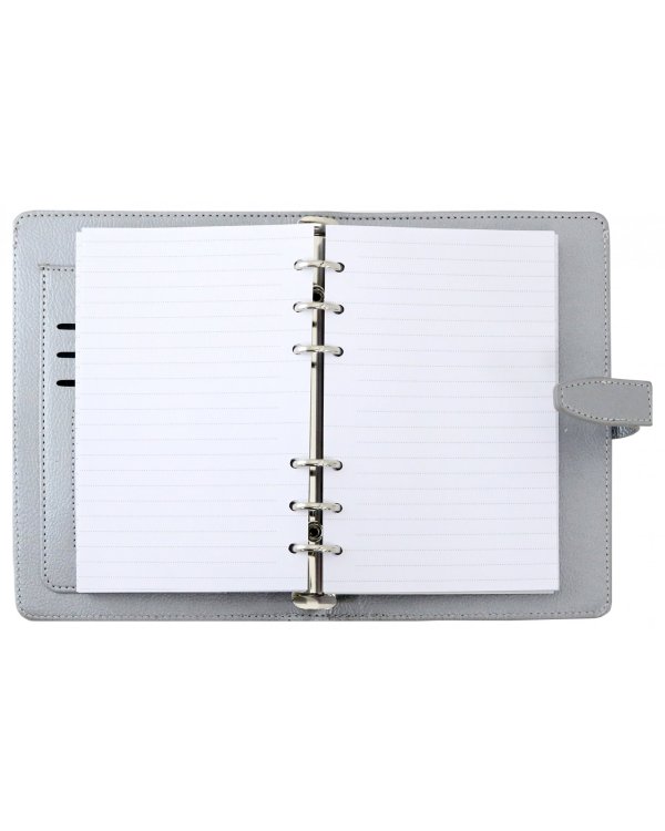 Ежедневник-органайзер недатированный Наппа, серебряный