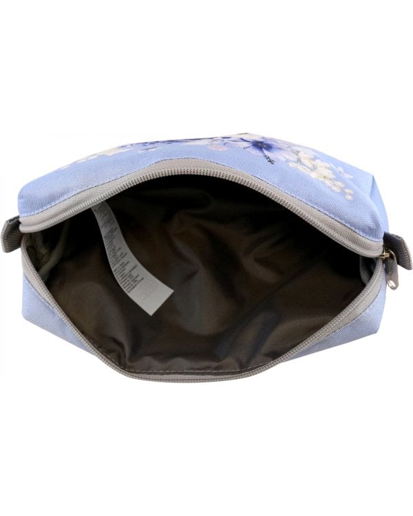 Пенал квадро Pastel Bloom. Light Blue, 2 отделения