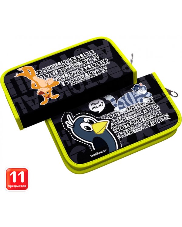 Пенал-книжка Простоквашино. Клад, с наполнением
