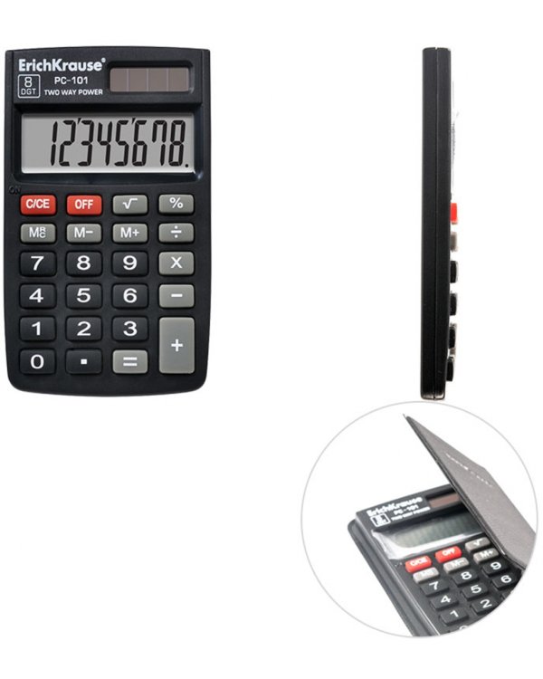 Калькулятор карманный PC-101 Classic, 8 разрядов