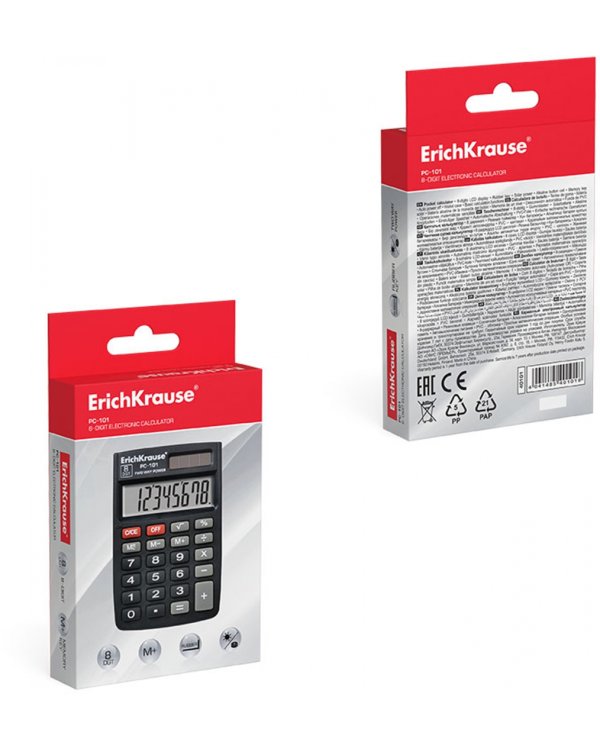 Калькулятор карманный PC-101 Classic, 8 разрядов