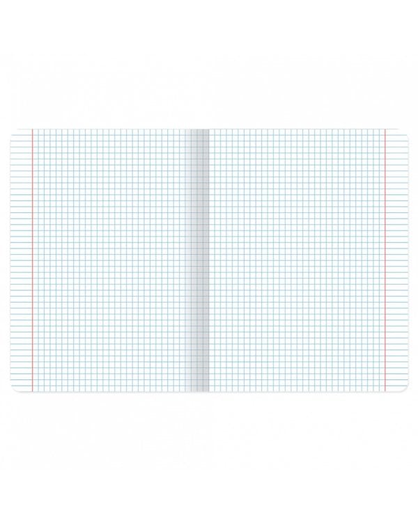 Тетрадь Классика CoverPrо Pastel, А5+, 12 листов, клетка, с пластиковой обложкой, мятный