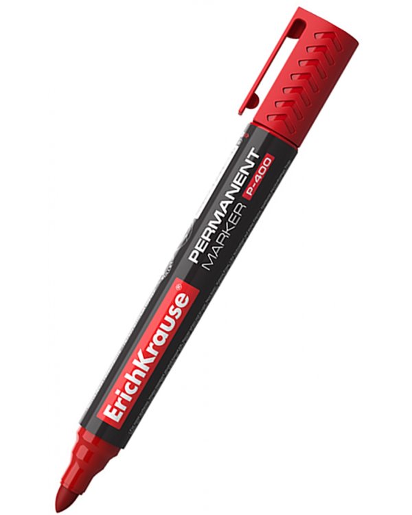 Маркер перманентный P-400, красный