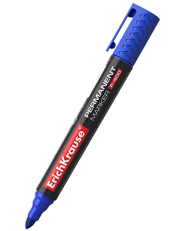 Маркер перманентный P-400, синий