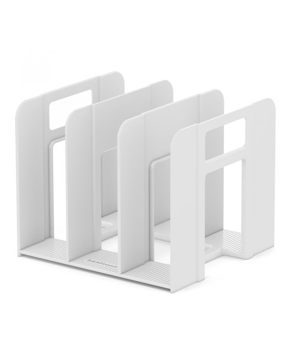 Подставка для бумаг пластиковая Techno. Classic, белый