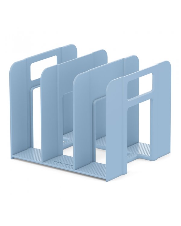 Подставка для бумаг пластиковая Techno. Manga, голубой