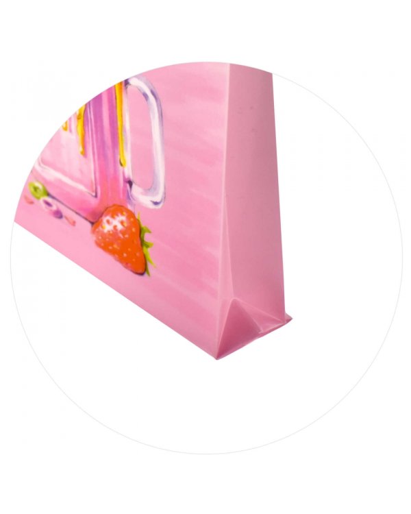 Папка для документов пластиковая Милкшейки, А4