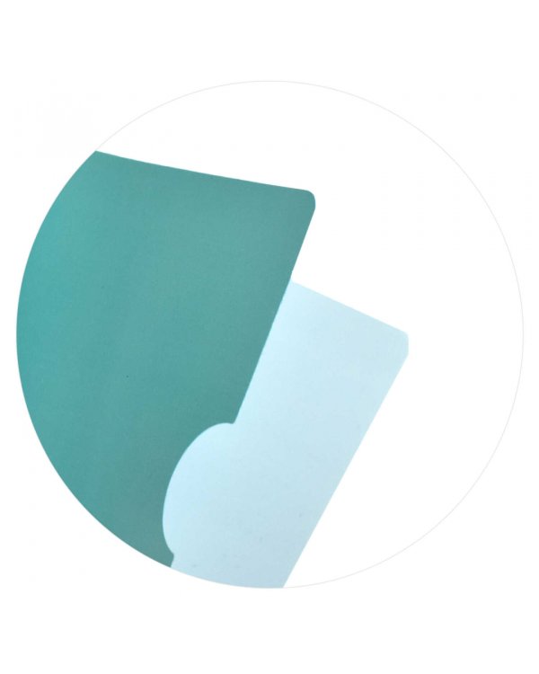 Папка-уголок для документов пластиковая Милкшейк, А4