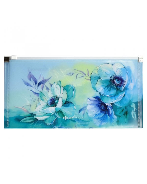 Папка для документов пластиковая Цветы