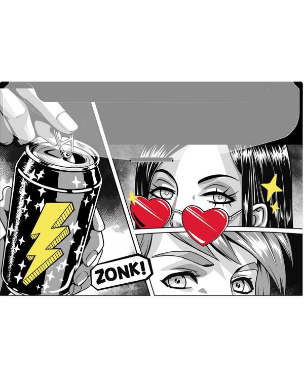 Папка для документов пластиковая Герои аниме, А4