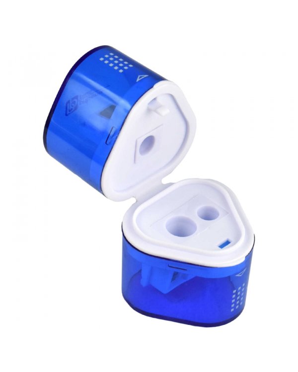 Точилка Яркие будни, 3 отверстия, в ассортименте