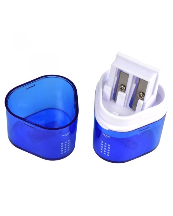 Точилка Яркие будни, 3 отверстия, в ассортименте