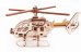 Конструктор 3D деревянный Вертолет Стриж