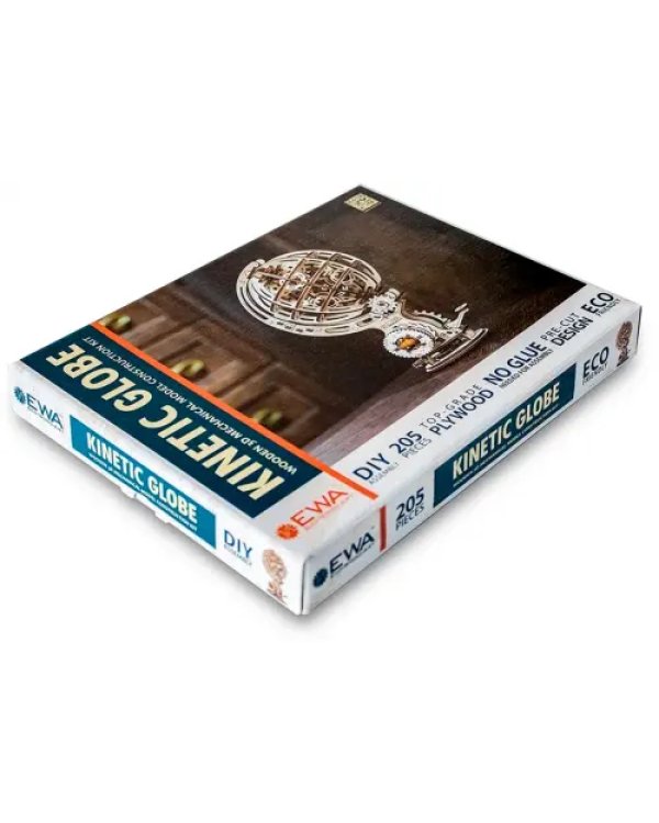 Конструктор деревянный 3D Кинетический глобус