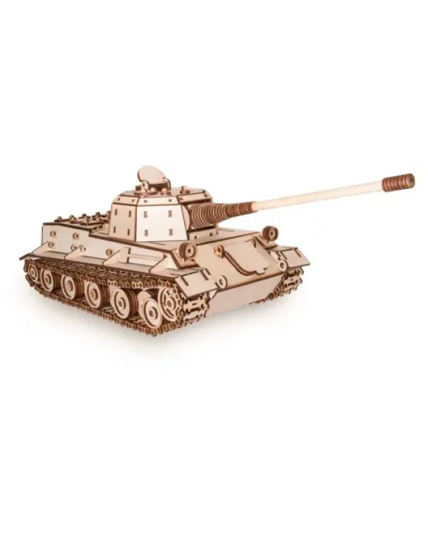 Конструктор деревянный 3D Танк Лев