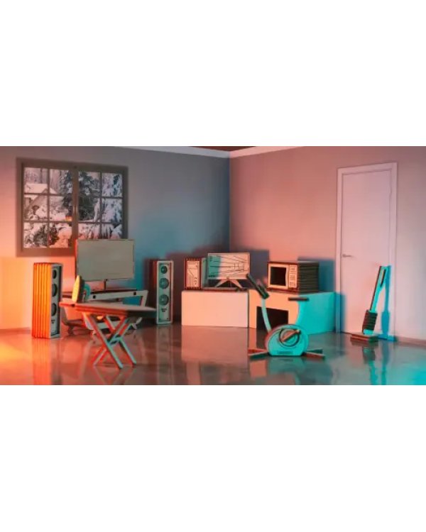 Бытовая техника для дома. Набор сборной кукольной мебели