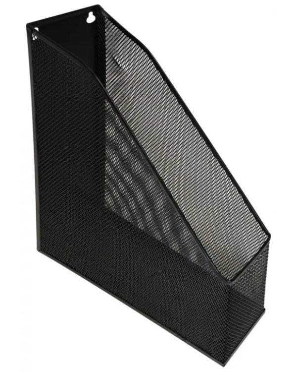 Лоток вертикальный, 1 отделение, черный