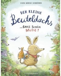 Der kleine Beuteldachs. Ganz schön mutig