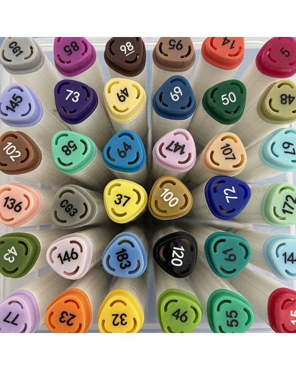 Набор двусторонних скетч-маркеров Sketch&amp;Art, 36 цветов