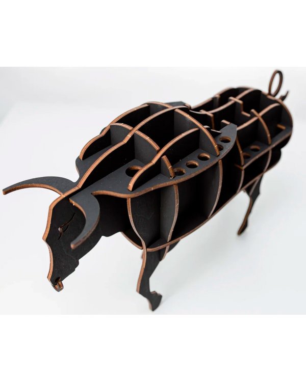 Сборная модель Настольный органайзер Бык