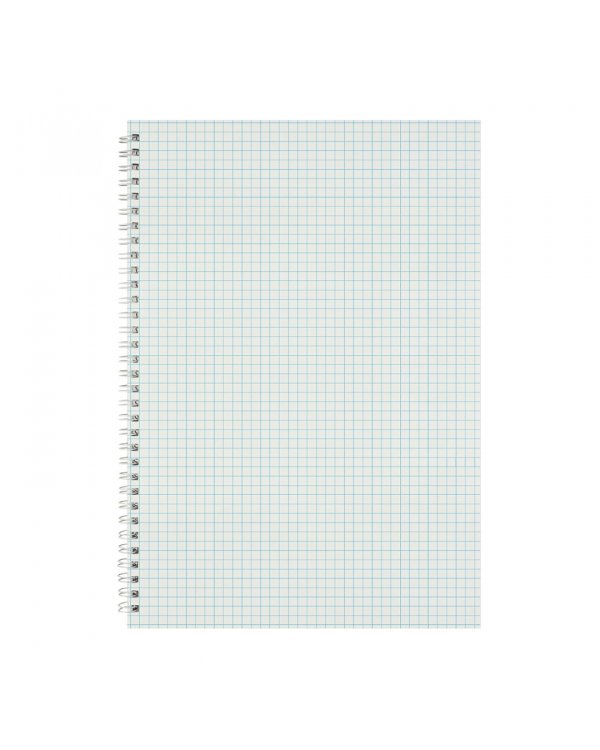 Тетрадь Life Interface, 80 листов, клетка, А4, в ассортименте, гребень