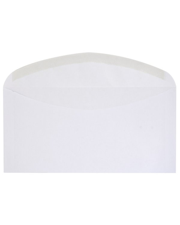 Конверт почтовый Е65 чистый, белый