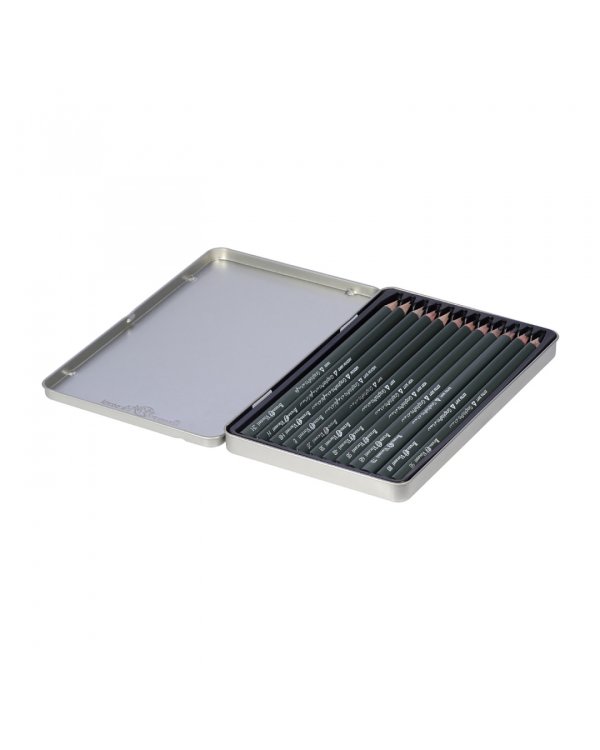 Набор чернографитовых карандашей GraphixPro, 12 штук