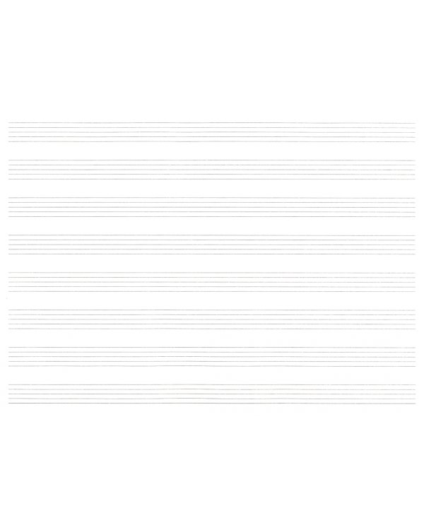 Тетрадь для нот "Живая музыка" (16 листов, А4) (ТН16112)