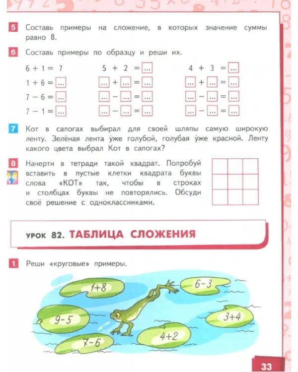 Математика. 1 класс. Учебное пособие. В 2-х частях. Часть 2. ФГОС 