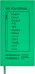 Записная книжка для записи и изучения иностранных слов Зеленый Виннер, 64 листа