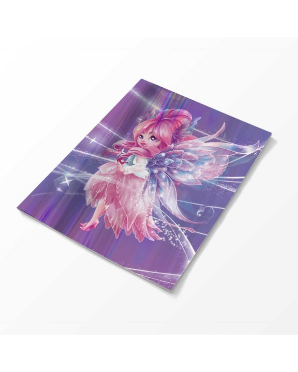 Обложки для тетрадей с голографическим рисунком Принцессы, 3 штуки