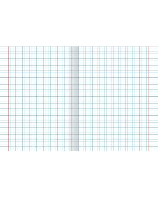 Тетрадь Уточки, 48 листов, клетка, в ассортименте