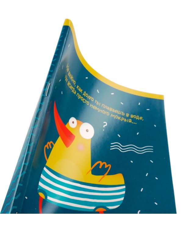 Тетрадь Уточки, 48 листов, клетка, в ассортименте