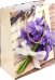 Пакет подарочный Фиалки