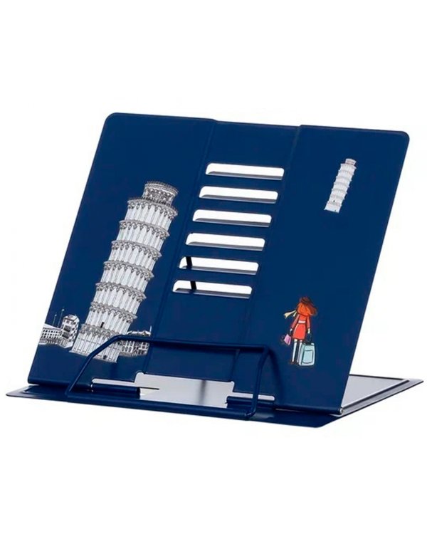 Подставка для книг Достопримечательности мира, металлическая, в ассортименте