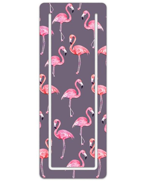 Закладка для книг "Фламинго", картонная (48999)