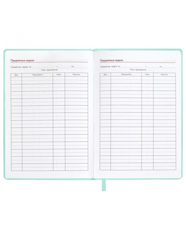 Записная книга учителя Цветок, А5, 120 листов