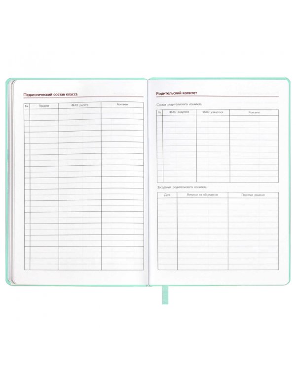 Записная книга учителя Цветок, А5, 120 листов