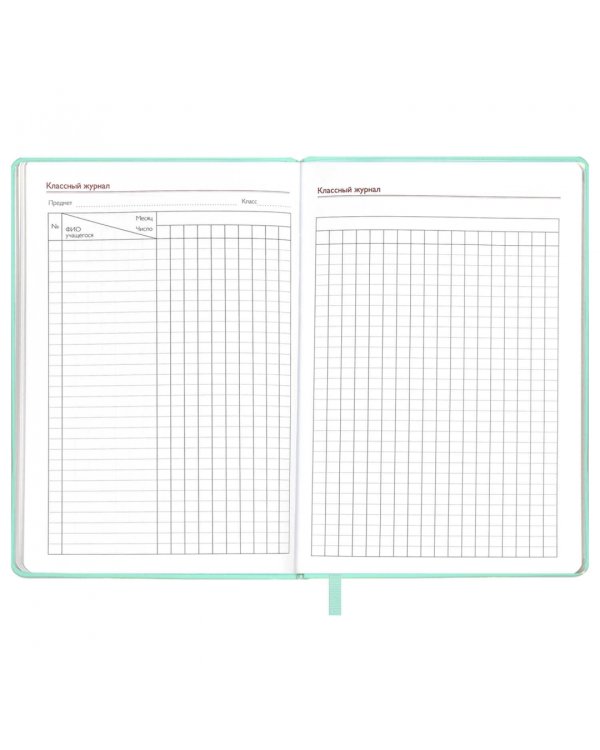 Записная книга учителя Цветок, А5, 120 листов