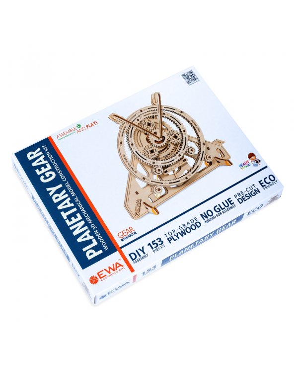 Сборная модель из дерева 3D Планетарная передача