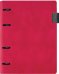 Папка-обложка для сменных тетрадных блоков, красная, А5