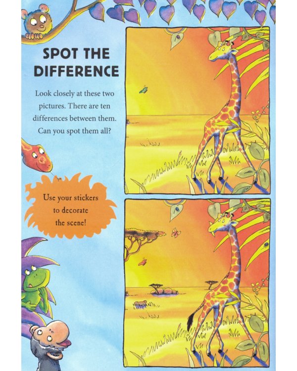 Giraffes Can't Dance. Sticker Activity Book