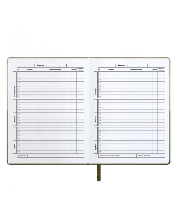 Дневник школьный 50/50 %