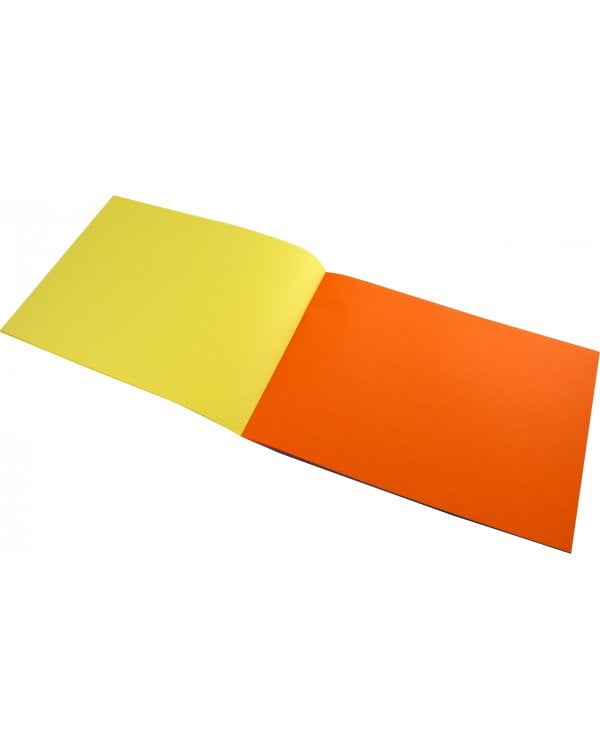 Бумага цветная двусторонняя Лемур, 12 цветов, 60 листов