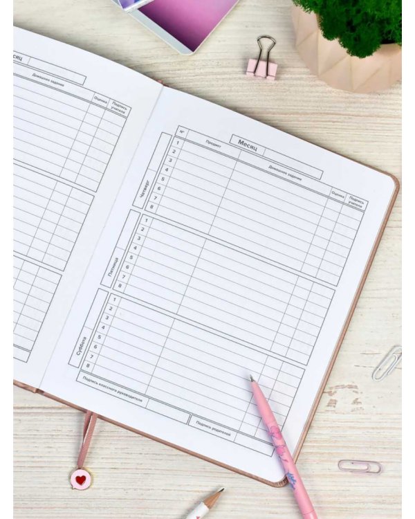 Дневник школьный Паттерн